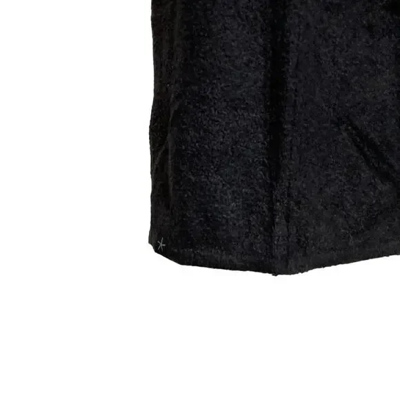 A630188 BAREFOOT DREAMS Regular CozyChic Lite Wide-Leg Seamed Pant Black S - Picture 3 of 6